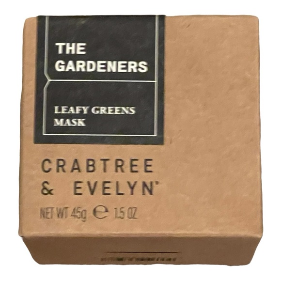 New Crabtree & Evelyn The Gardeners Leafy Greens Mask 1.5 oz - Picture 2 of 3